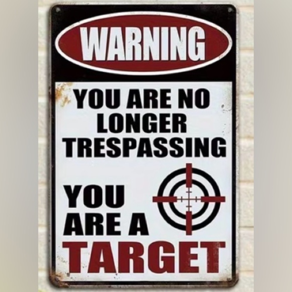 New Metal Sign (8x12”)